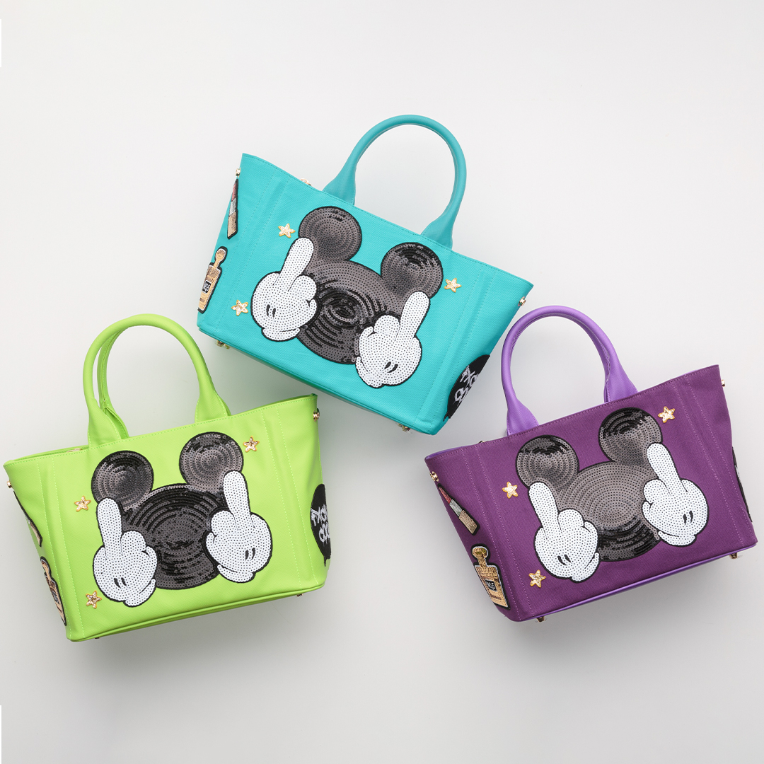 Cielo ひやし VELITa(シエロ ベリータ)スパンコールワッペントートバッグ 